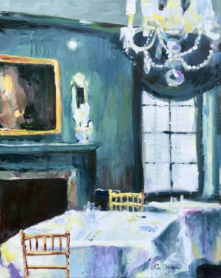 Dining Room, Olde Pink House