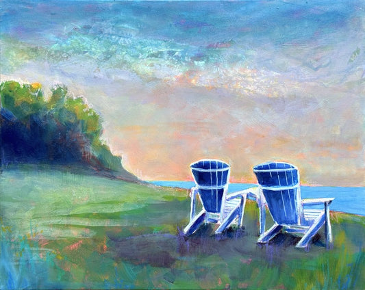 Sitting When The Evening Comes